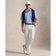 RLX Ralph Lauren Printed Lightweight Airflow Golf Polo Shirt - Office Blue Divot Dot