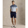 RLX Ralph Lauren Performance Pique Golf Polo Shirt - Office Blue Multi