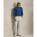 RLX Ralph Lauren Performance Polo-Collar Golf Sweater - Tide Pool Blue Heather