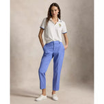 RLX Ralph Lauren Women's 5 Pocket Stretch Twill Golf Pants - Blue Mist