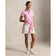 RLX Ralph Lauren Women's Tour Pique Golf Shirt - Light Pink/Ceramic White/Blue Mist