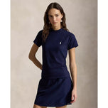 RLX Ralph Lauren Women's Drop Needle Rib Golf Tee - Refined Navy
