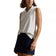 RLX Ralph Lauren Women's Tour Performance Sleeveless Golf Polo Shirt - Ceramic White