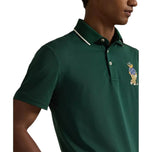 RLX Ralph Lauren Polo Bear Air Pique Golf Polo Shirt - Moss Agate