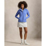 RLX Ralph Lauren Women's Cool Wool Hybrid Performance Full-Zip Golf Jacket - Blue Mist