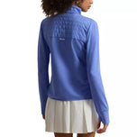 RLX Ralph Lauren Women's Cool Wool Hybrid Performance Full-Zip Golf Jacket - Blue Mist