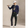 RLX Ralph Lauren Polo Bear Knitted 2/48 Cotton Coolmax Golf Pullover - Refined Navy