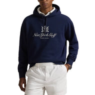 RLX Ralph Lauren New York CG Heavy Terry Golf Hoodie - Refined Navy