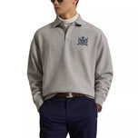 RLX Ralph Lauren New York CG Heavy Terry Golf Pullover - Andover Heather