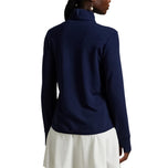 RLX Ralph Lauren Women's Cool Wool Hybrid Performance Full-Zip Jacket - Refined Navy