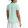 RLX Ralph Lauren Women's Tour Perfomance Stripe Golf Polo Shirt - Pure White/Cruise Green Fairway