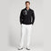 RLX Ralph Lauren Driver Luxury Jersey Pullover - Polo Black/ Silver